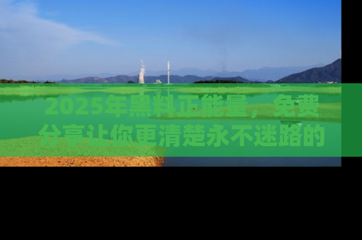2025年黑料正能量，免费分享让你更清楚永不迷路的真相！