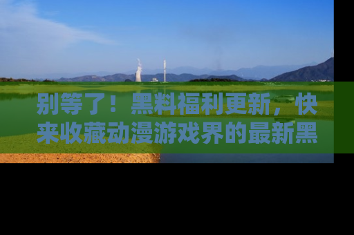 别等了！黑料福利更新，快来收藏动漫游戏界的最新黑料吧！