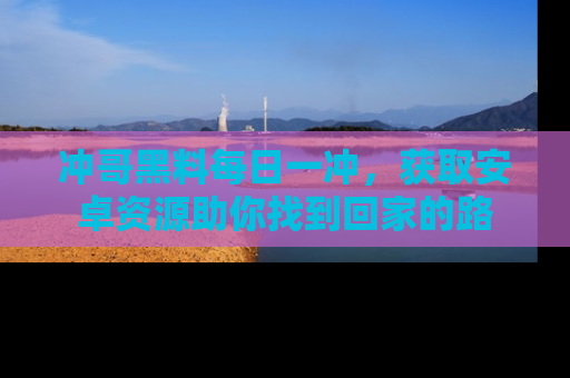 冲哥黑料每日一冲,获取安卓资源助你找到回家的路