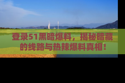 登录51黑暗爆料，揭秘暗藏的线路与热辣爆料真相！