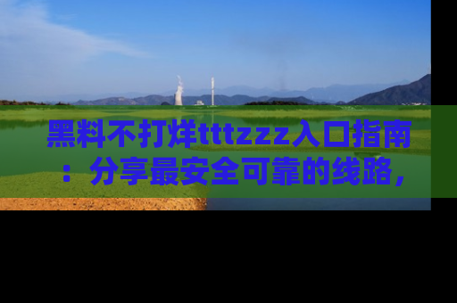 黑料不打烊tttzzz入口指南：分享最安全可靠的线路，轻松获取最新八卦！