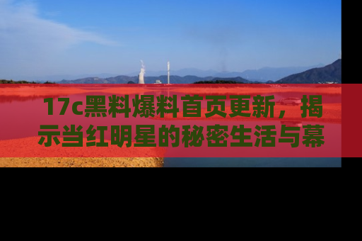 17c黑料爆料首页更新，揭示当红明星的秘密生活与幕后故事