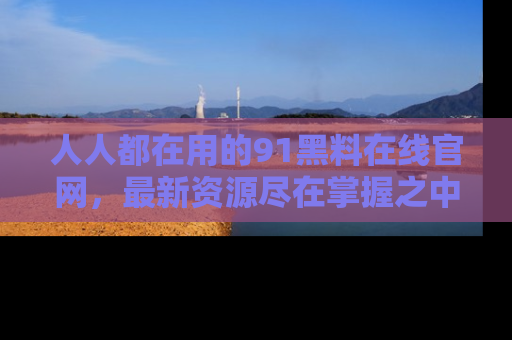 人人都在用的91黑料在线官网，最新资源尽在掌握之中