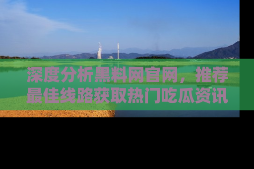深度分析黑料网官网，推荐最佳线路获取热门吃瓜资讯