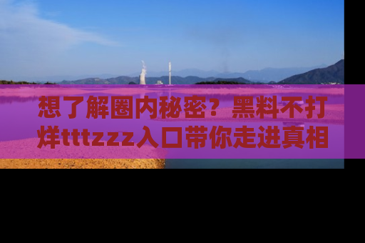 想了解圈内秘密？黑料不打烊tttzzz入口带你走进真相世界，赶紧浏览网址！