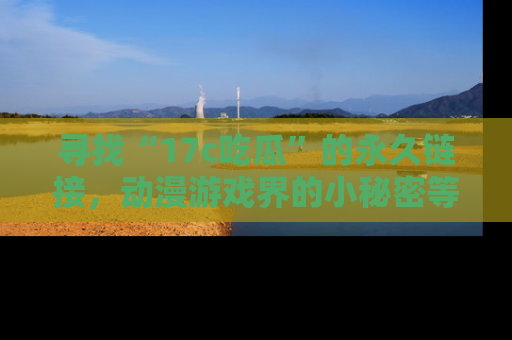 寻找“17c吃瓜”的永久链接，动漫游戏界的小秘密等你来揭秘！