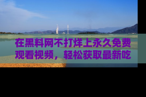 在黑料网不打烊上永久免费观看视频，轻松获取最新吃瓜资讯！