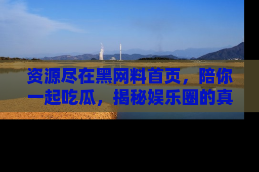 资源尽在黑网料首页,陪你一起吃瓜,揭秘娱乐圈的真实内幕